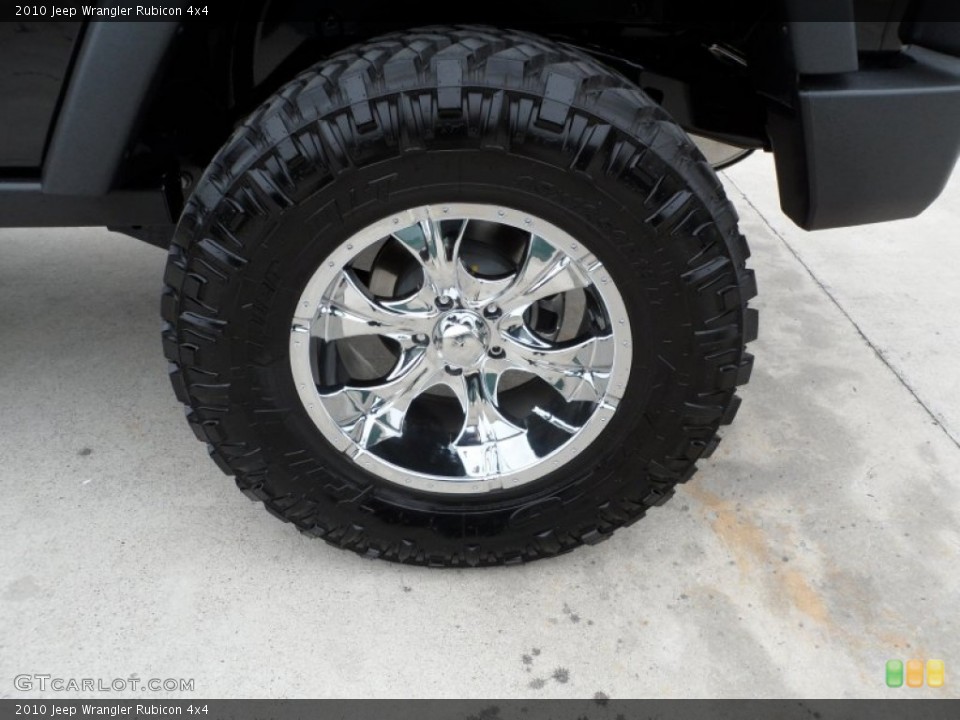 2010 Jeep Wrangler Custom Wheel and Tire Photo #61643009