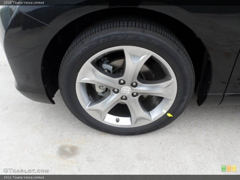 2012 Toyota Venza Limited Wheel and Tire Photo #61644158