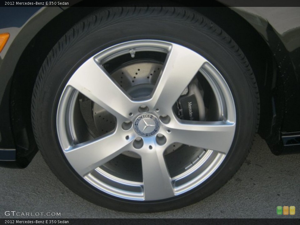 2012 Mercedes-Benz E 350 Sedan Wheel and Tire Photo #61647740