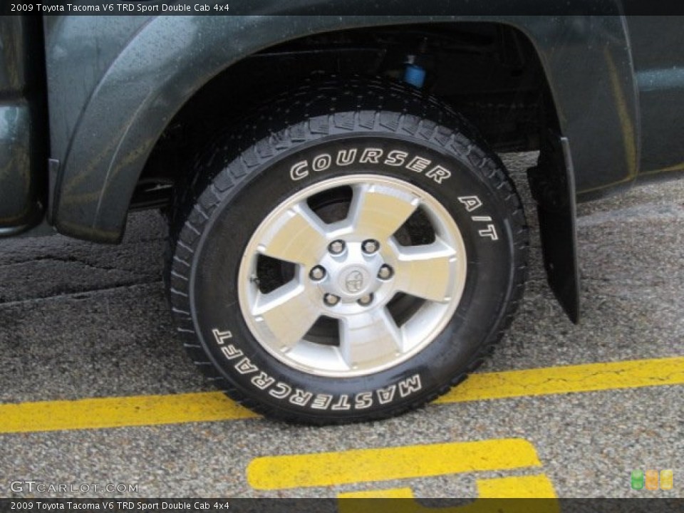 2009 Toyota Tacoma V6 TRD Sport Double Cab 4x4 Wheel and Tire Photo #61650871