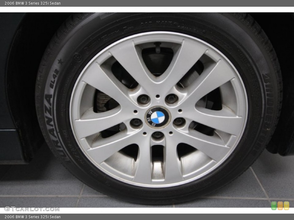2006 BMW 3 Series 325i Sedan Wheel and Tire Photo #61652365
