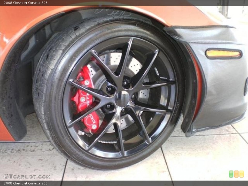 2008 Chevrolet Corvette Z06 Wheel and Tire Photo #61656100