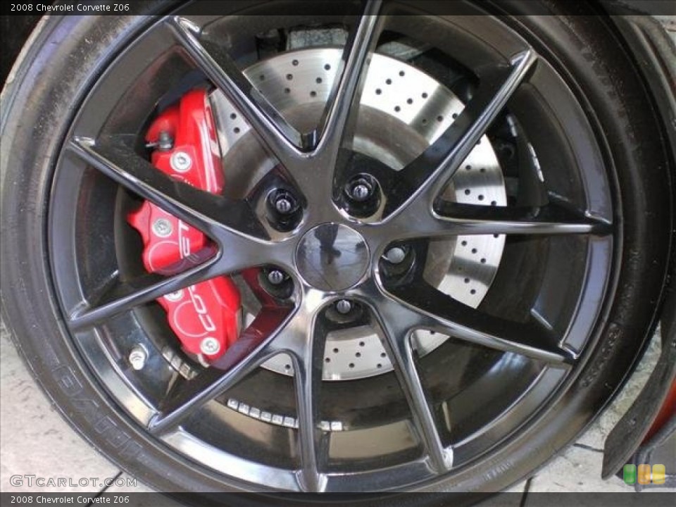 2008 Chevrolet Corvette Z06 Wheel and Tire Photo #61656163