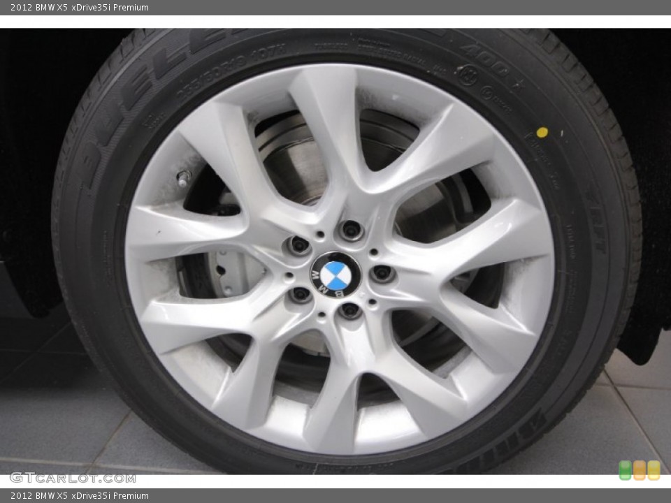 2012 BMW X5 xDrive35i Premium Wheel and Tire Photo #61657574