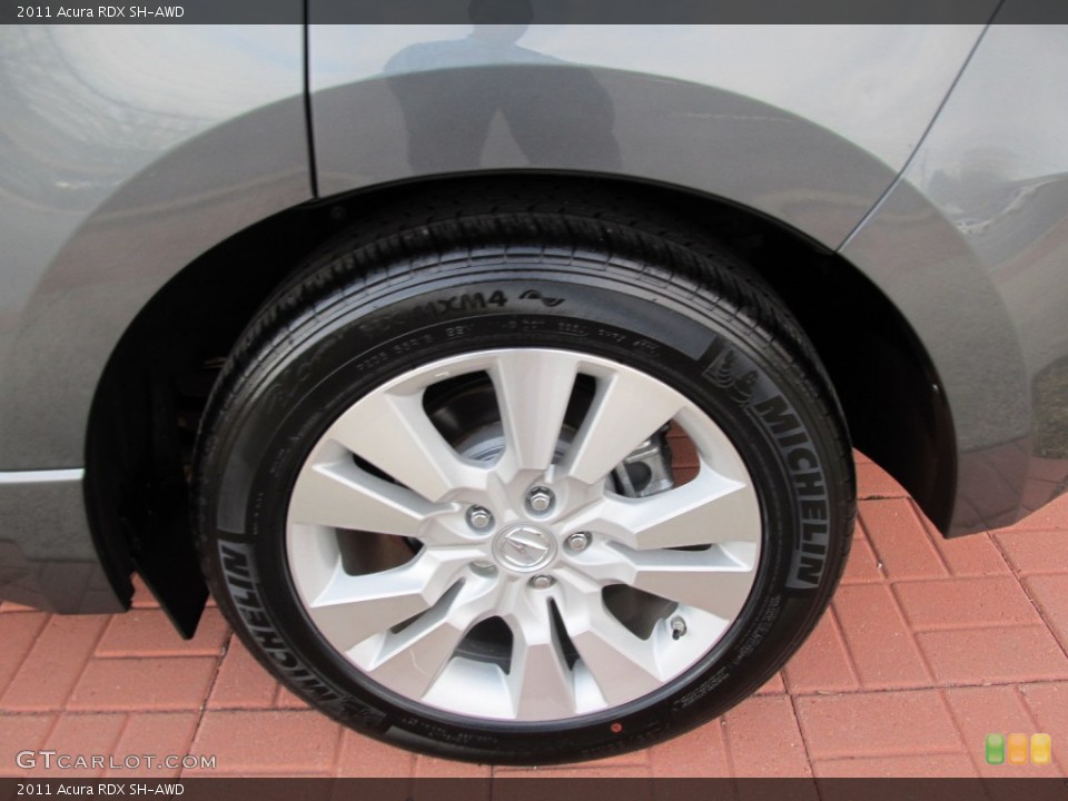 2011 Acura RDX SH-AWD Wheel and Tire Photo #61658878