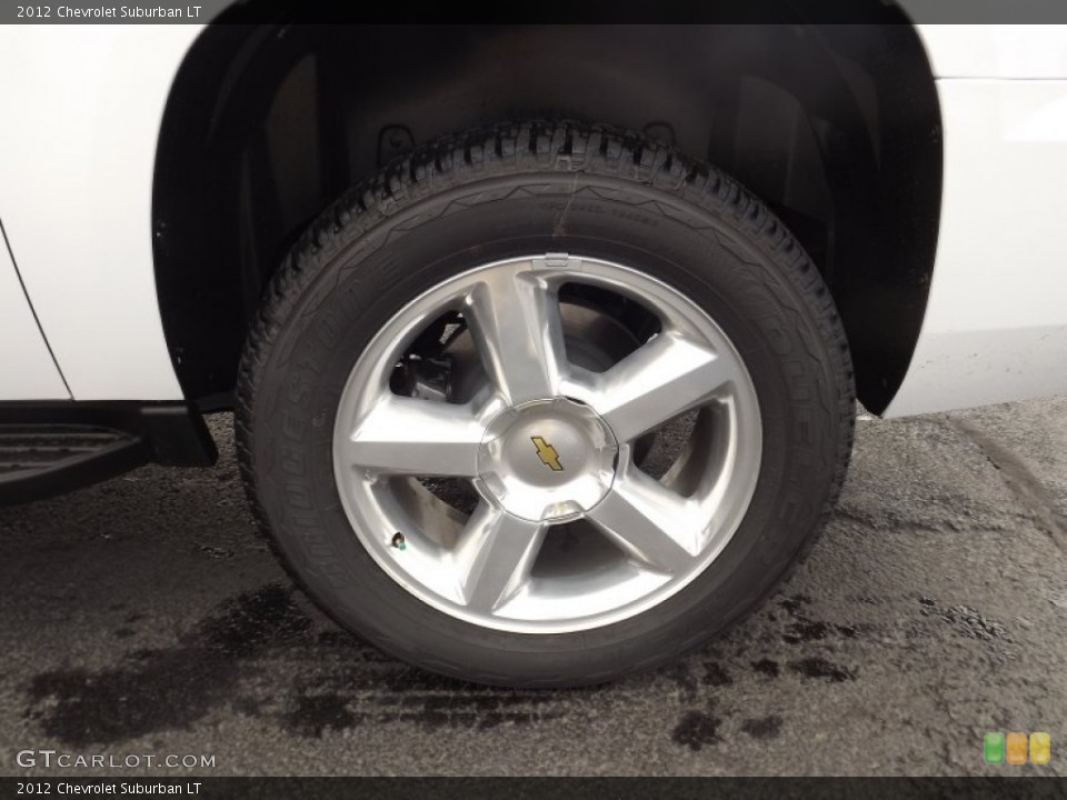 2012 Chevrolet Suburban LT Wheel and Tire Photo #61660258