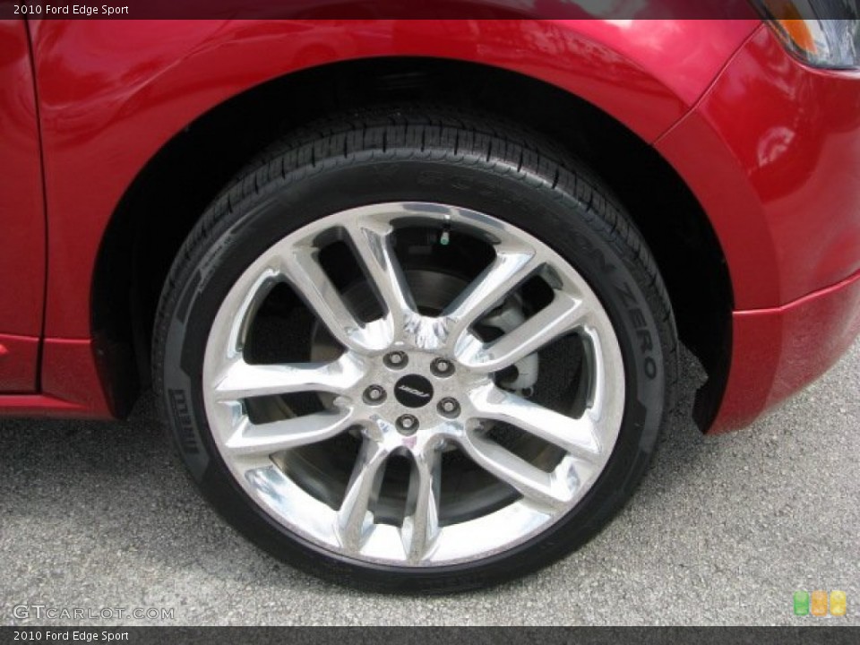 2010 Ford Edge Sport Wheel and Tire Photo #61660491