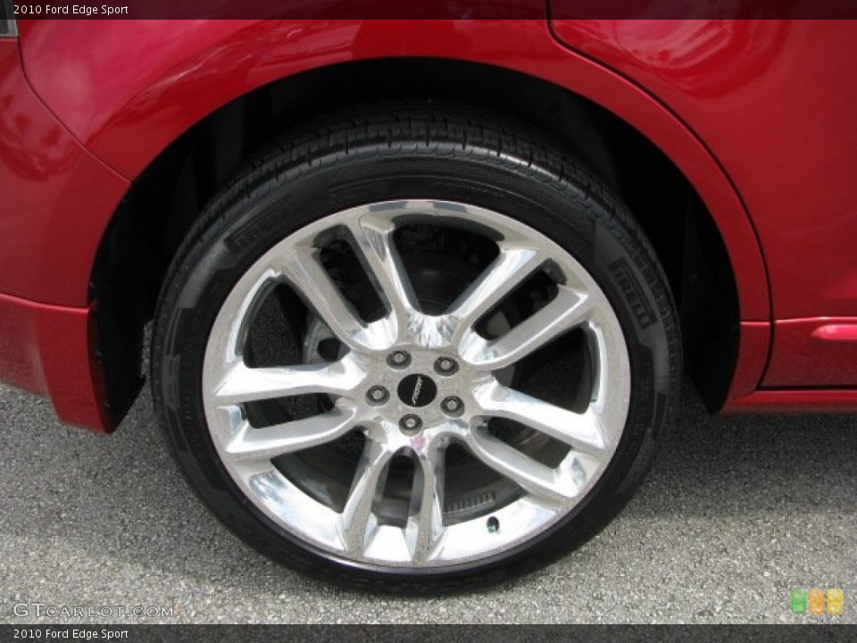 2010 Ford Edge Sport Wheel and Tire Photo #61660500