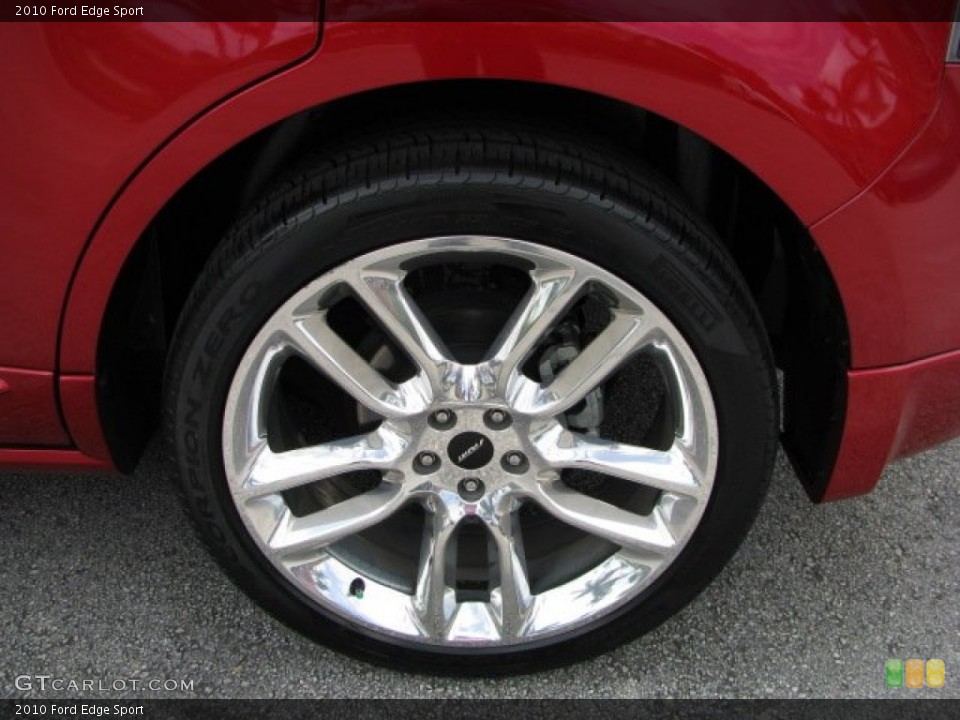2010 Ford Edge Sport Wheel and Tire Photo #61660545