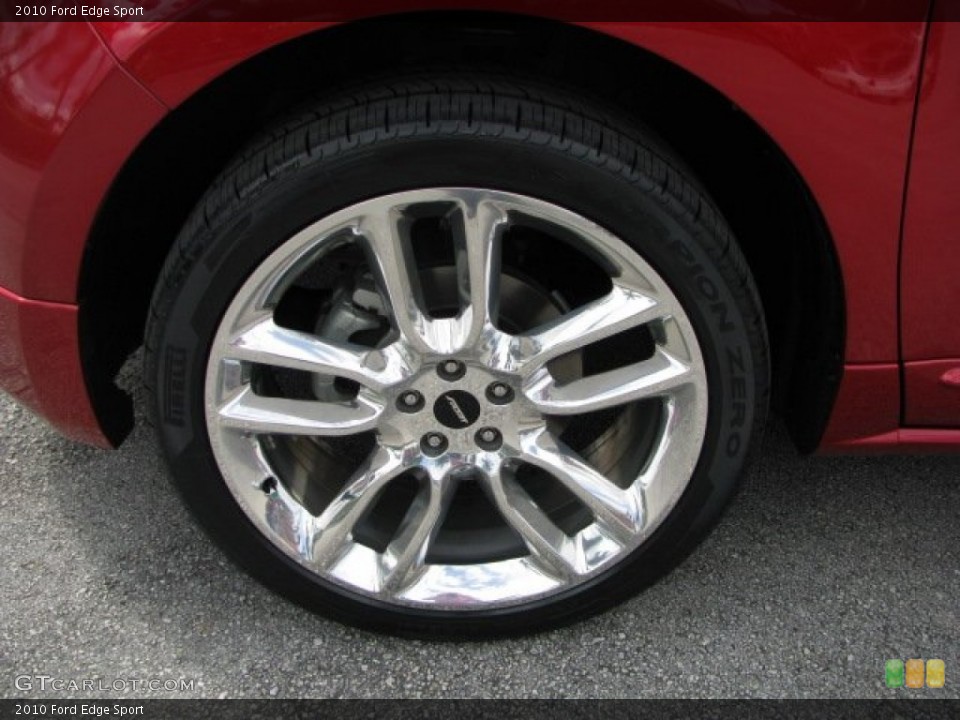 2010 Ford Edge Sport Wheel and Tire Photo #61660555