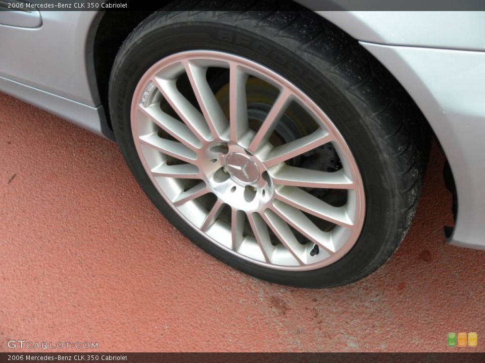 2006 Mercedes-Benz CLK 350 Cabriolet Wheel and Tire Photo #61661285