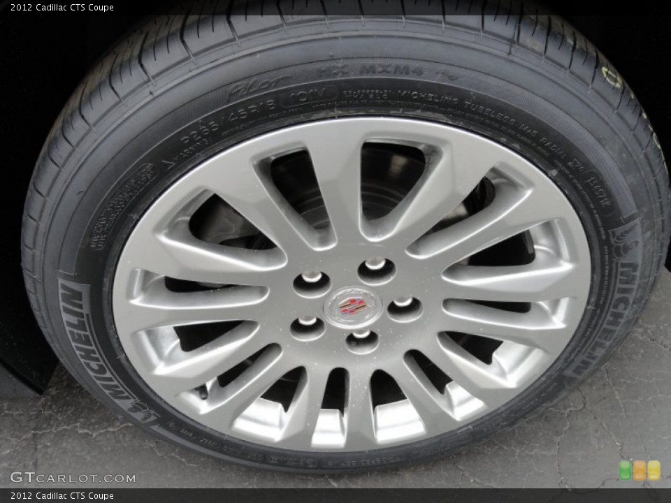 2012 Cadillac CTS Coupe Wheel and Tire Photo #61661321