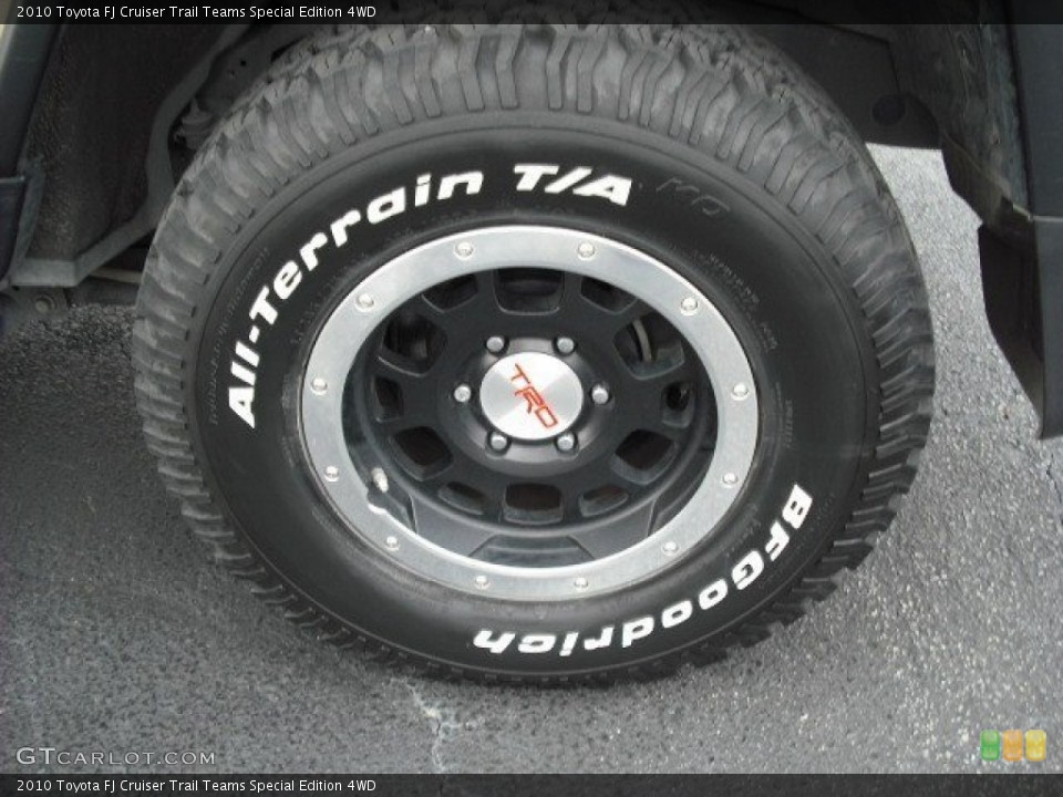 2010 Toyota FJ Cruiser Trail Teams Special Edition 4WD Wheel and Tire Photo #61663135