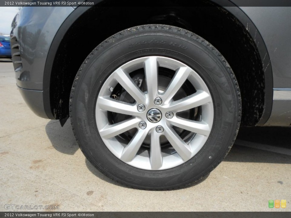 2012 Volkswagen Touareg VR6 FSI Sport 4XMotion Wheel and Tire Photo #61665204