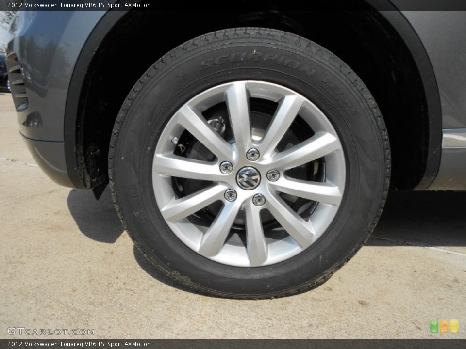 2012 Volkswagen Touareg VR6 FSI Sport 4XMotion Wheel and Tire Photo #61665430