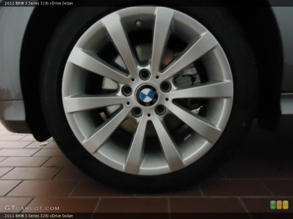 2011 BMW 3 Series 328i xDrive Sedan Wheel and Tire Photo #61666723