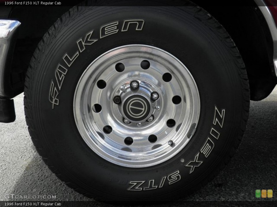 1996 Ford F150 Custom Wheel and Tire Photo #61666825