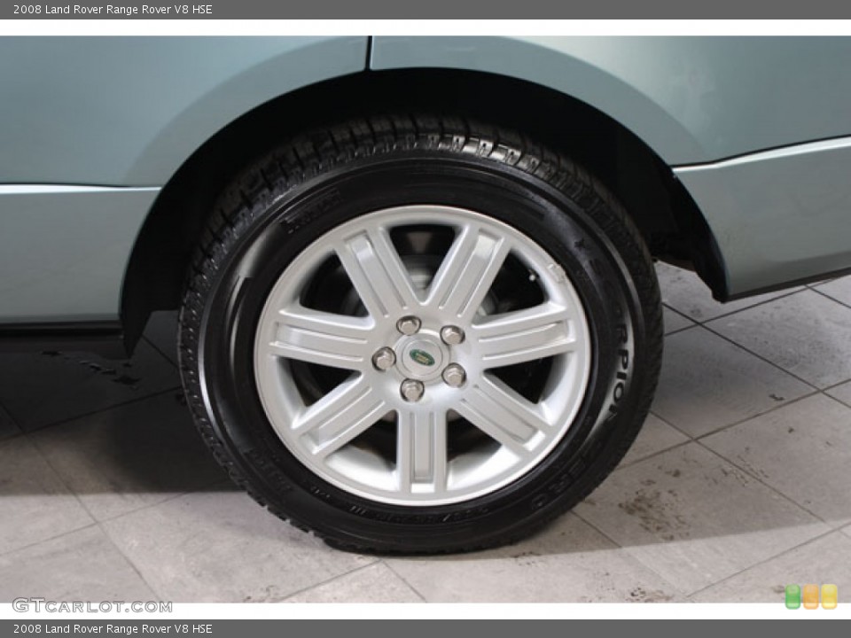 2008 Land Rover Range Rover V8 HSE Wheel and Tire Photo #61668734