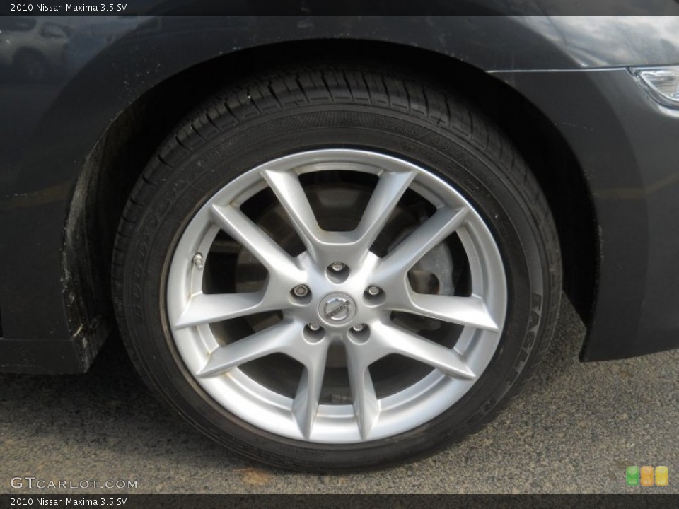 2010 Nissan Maxima 3.5 SV Wheel and Tire Photo #61676677