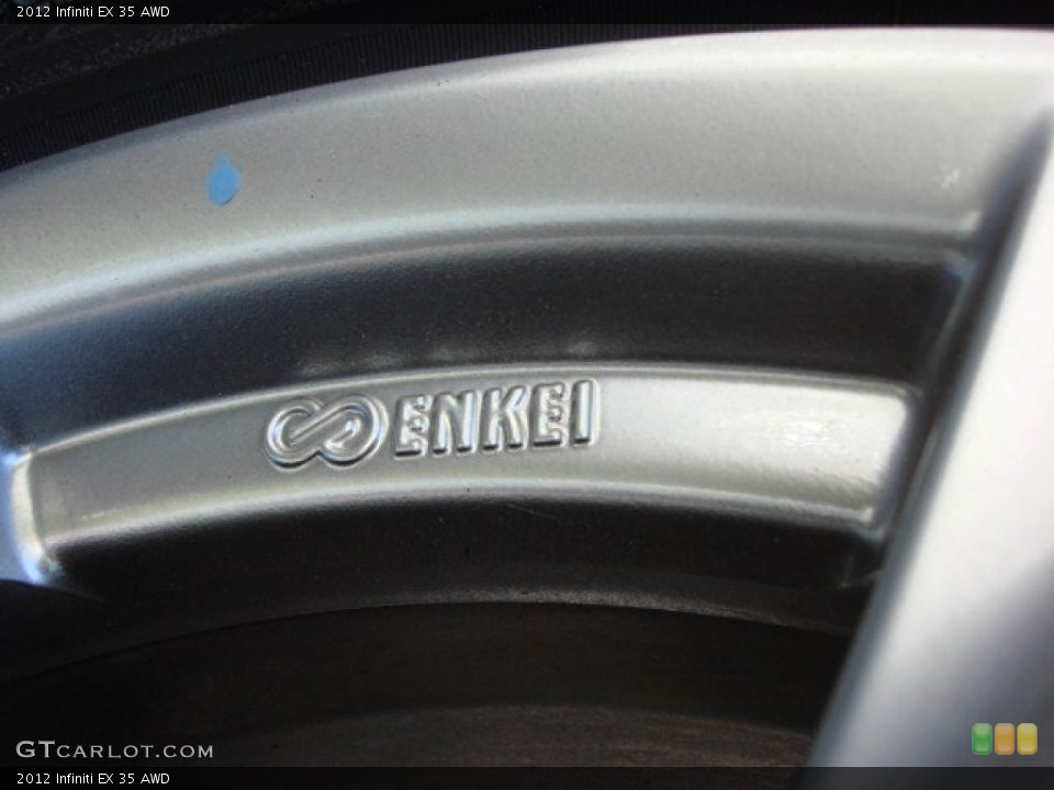 2012 Infiniti EX 35 AWD Wheel and Tire Photo #61677962