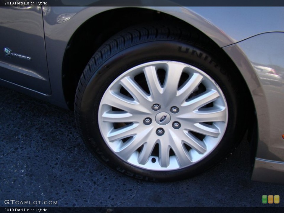 2010 Ford Fusion Hybrid Wheel and Tire Photo #61681705