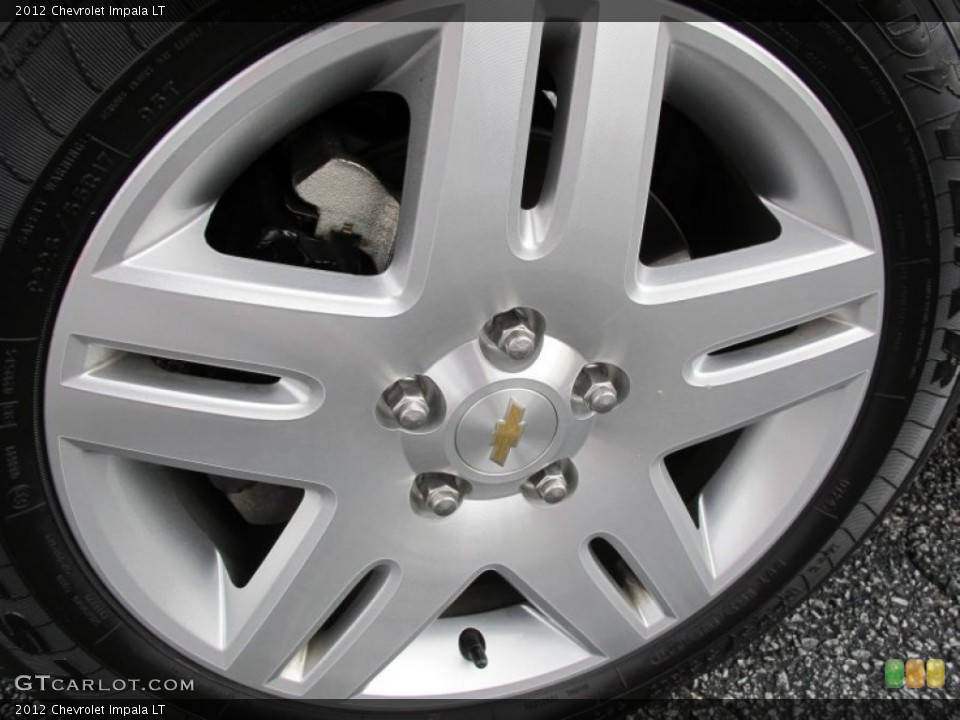 2012 Chevrolet Impala LT Wheel and Tire Photo #61685685
