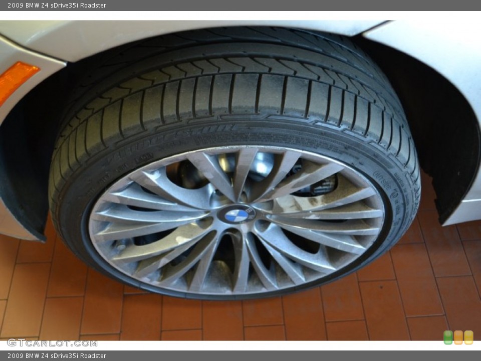 2009 BMW Z4 sDrive35i Roadster Wheel and Tire Photo #61687438