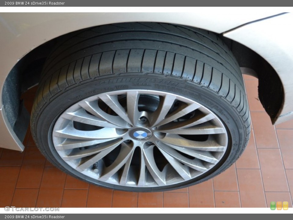 2009 BMW Z4 sDrive35i Roadster Wheel and Tire Photo #61687467