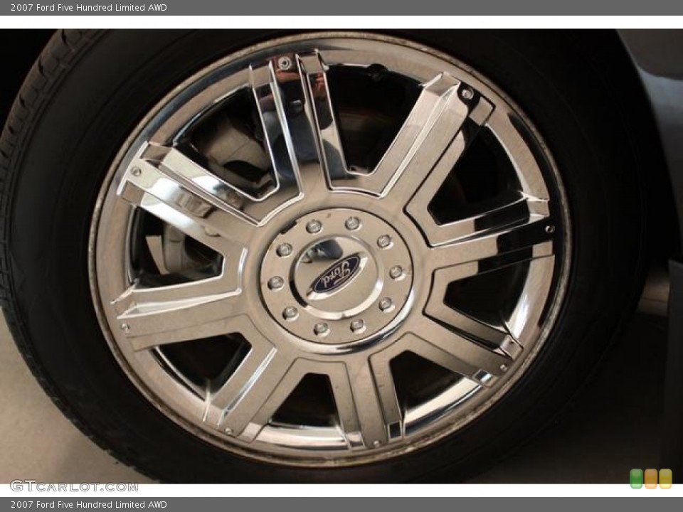 2007 Ford Five Hundred Limited AWD Wheel and Tire Photo #61690245