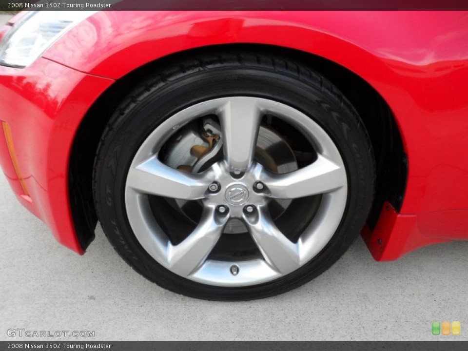 2008 Nissan 350Z Touring Roadster Wheel and Tire Photo #61693239