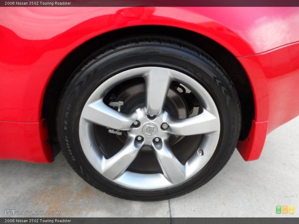 2008 Nissan 350Z Touring Roadster Wheel and Tire Photo #61693245