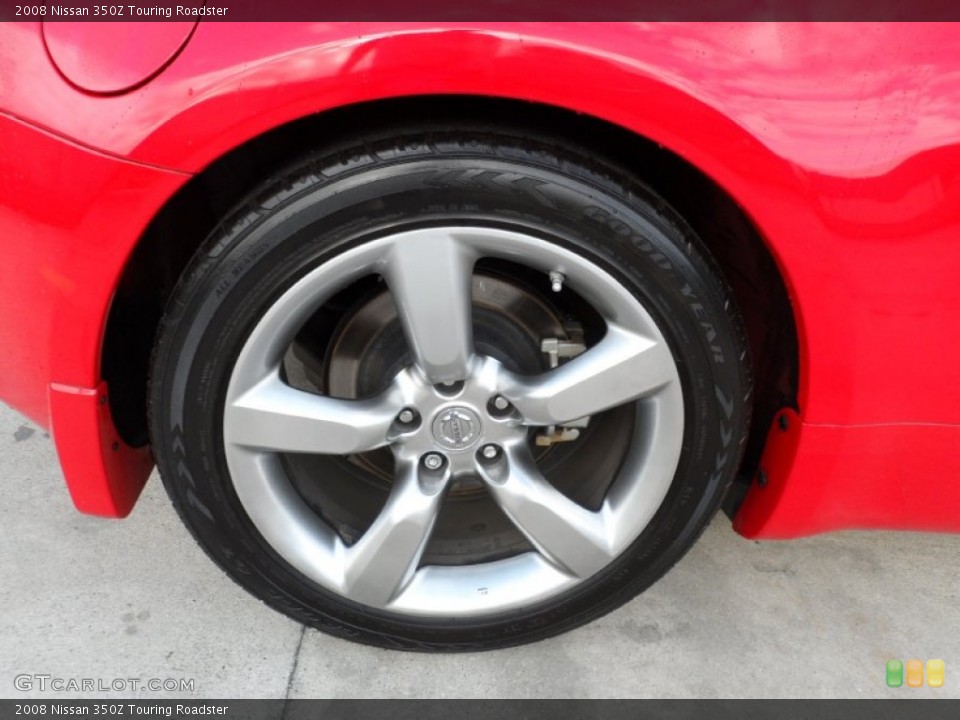 2008 Nissan 350Z Touring Roadster Wheel and Tire Photo #61693250