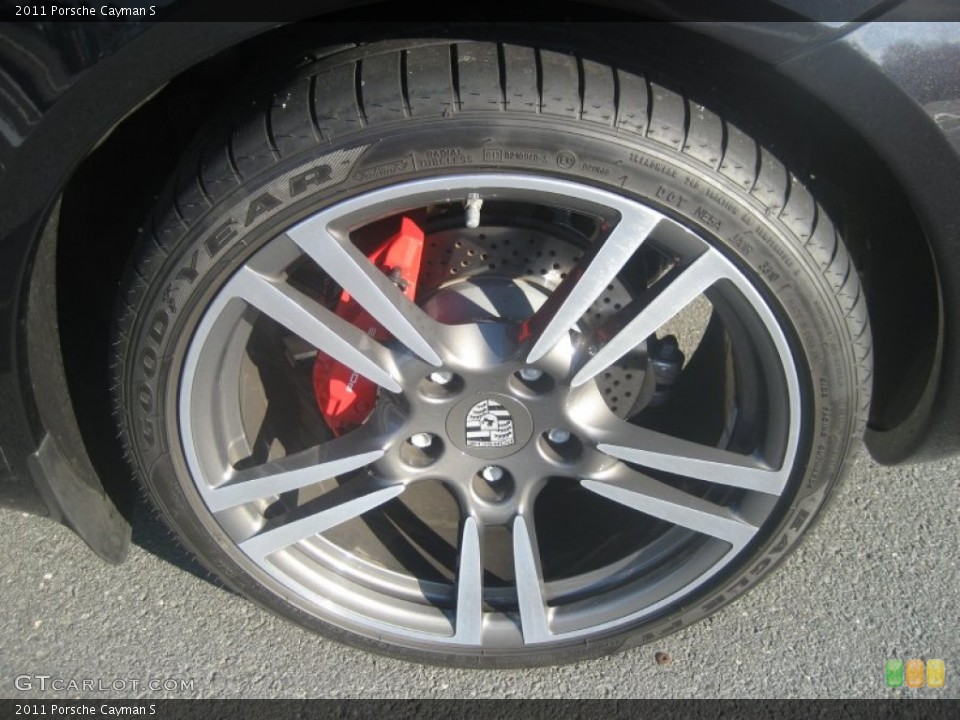 2011 Porsche Cayman S Wheel and Tire Photo #61693339