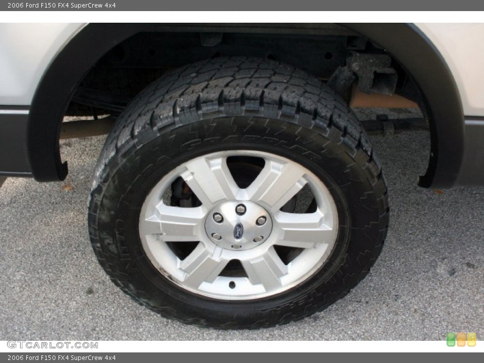2006 Ford F150 FX4 SuperCrew 4x4 Wheel and Tire Photo #61694893