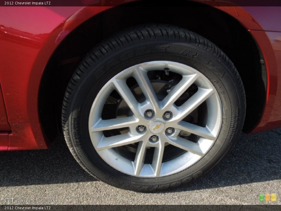 2012 Chevrolet Impala LTZ Wheel and Tire Photo #61704087