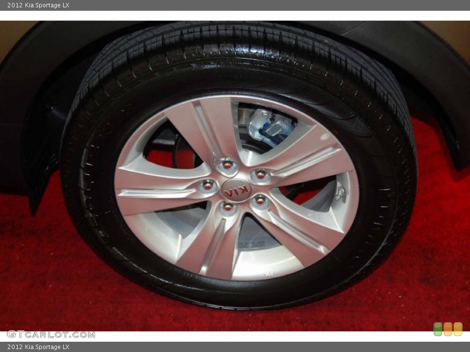 2012 Kia Sportage LX Wheel and Tire Photo #61712343
