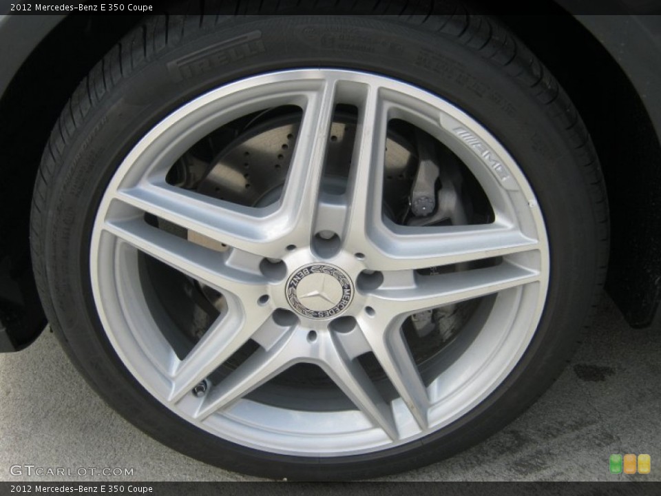 2012 Mercedes-Benz E 350 Coupe Wheel and Tire Photo #61714346