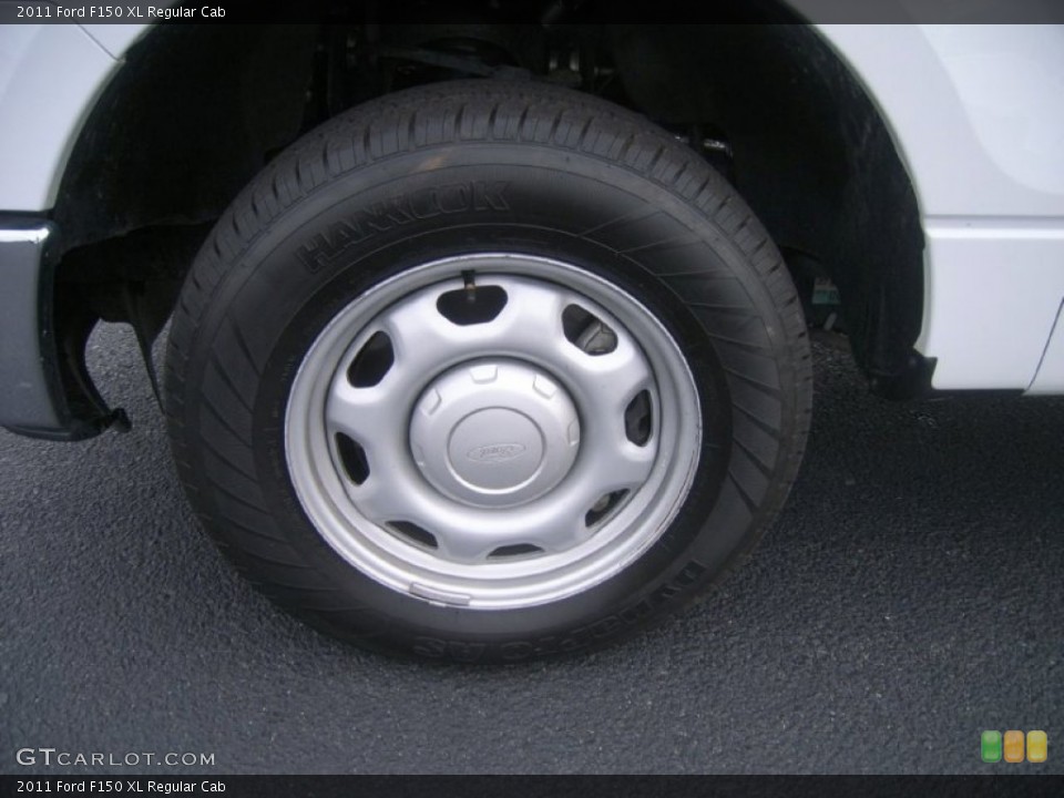 2011 Ford F150 XL Regular Cab Wheel and Tire Photo #61714389