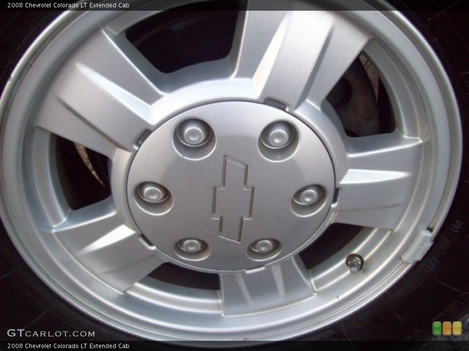 2008 Chevrolet Colorado LT Extended Cab Wheel and Tire Photo #61727277