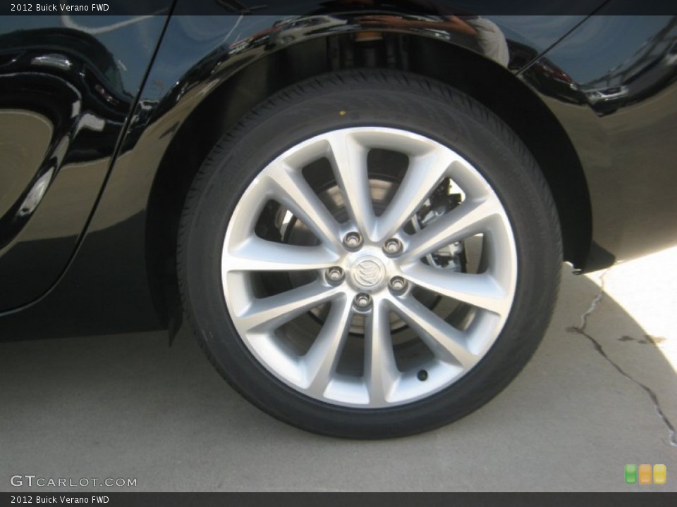 2012 Buick Verano FWD Wheel and Tire Photo #61735335