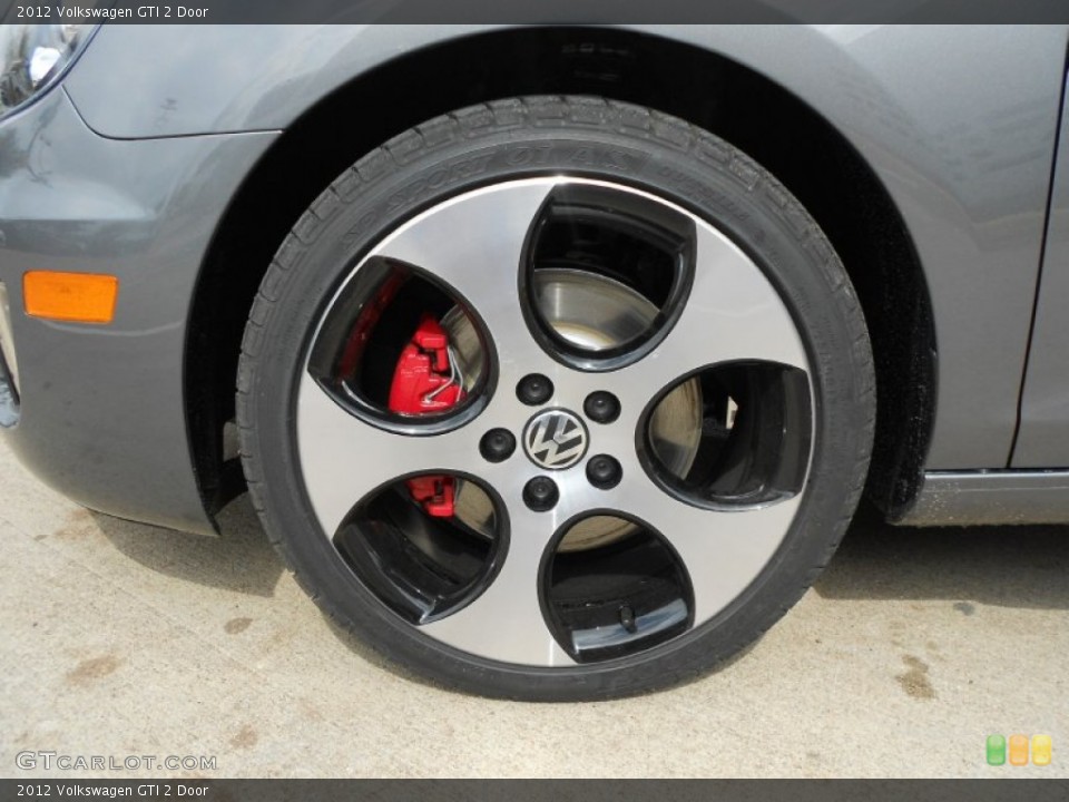 2012 Volkswagen GTI 2 Door Wheel and Tire Photo #61736837