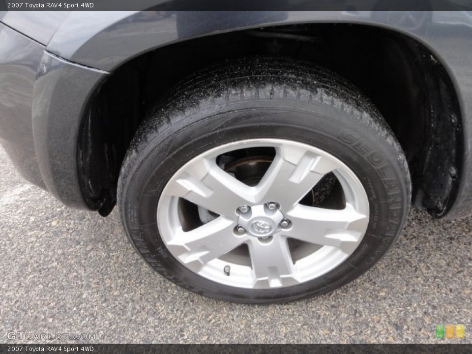 2007 Toyota RAV4 Sport 4WD Wheel and Tire Photo #61737504