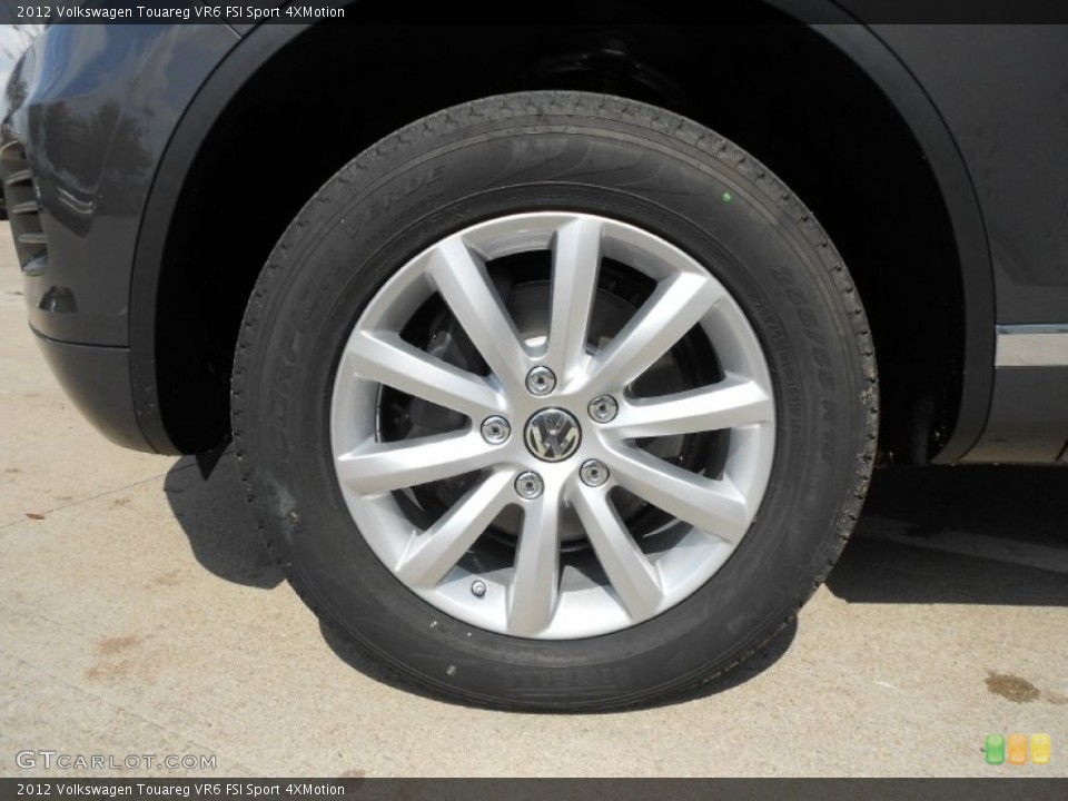 2012 Volkswagen Touareg VR6 FSI Sport 4XMotion Wheel and Tire Photo #61738118