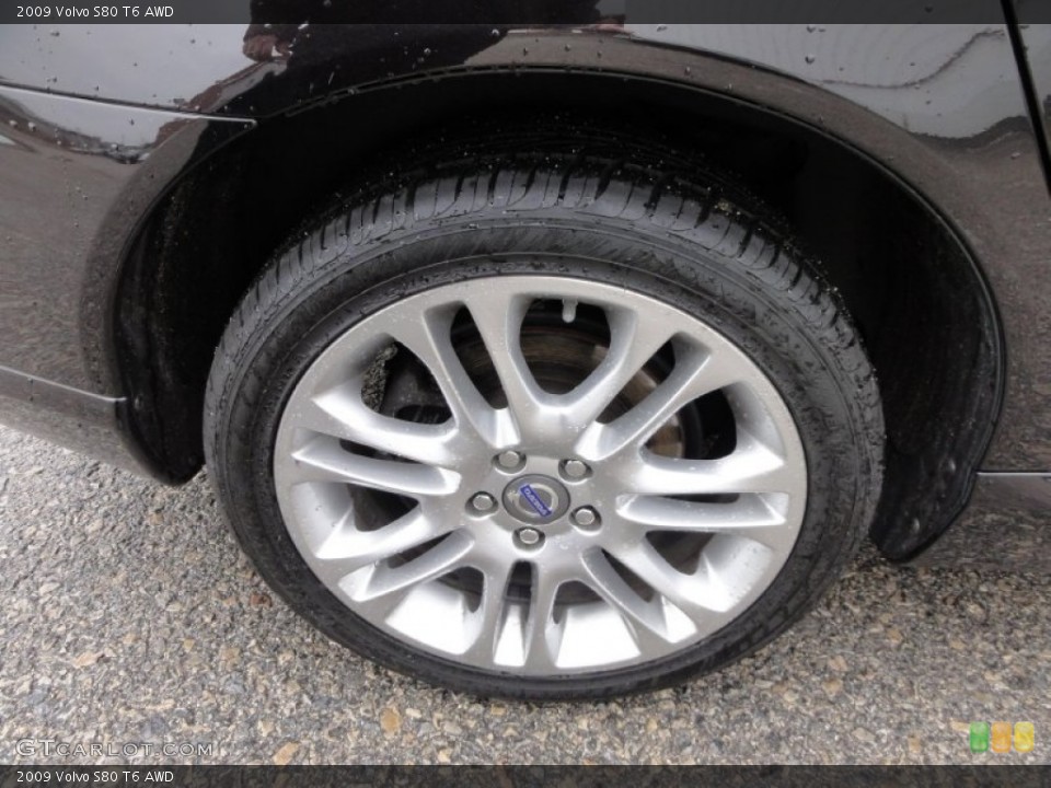 2009 Volvo S80 T6 AWD Wheel and Tire Photo #61740543