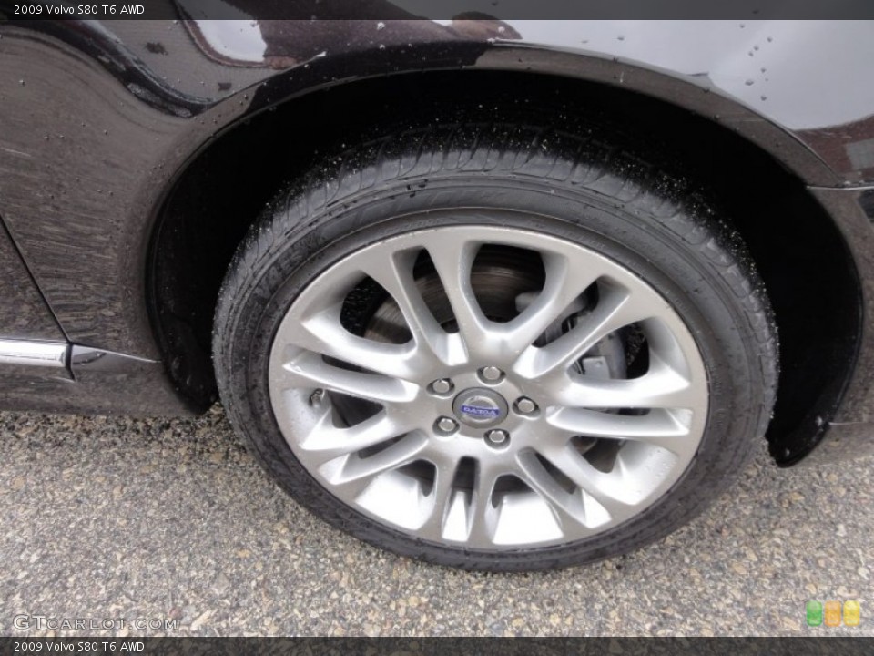 2009 Volvo S80 T6 AWD Wheel and Tire Photo #61740549