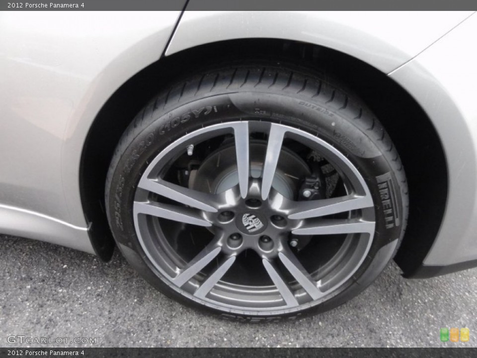 2012 Porsche Panamera 4 Wheel and Tire Photo #61743772