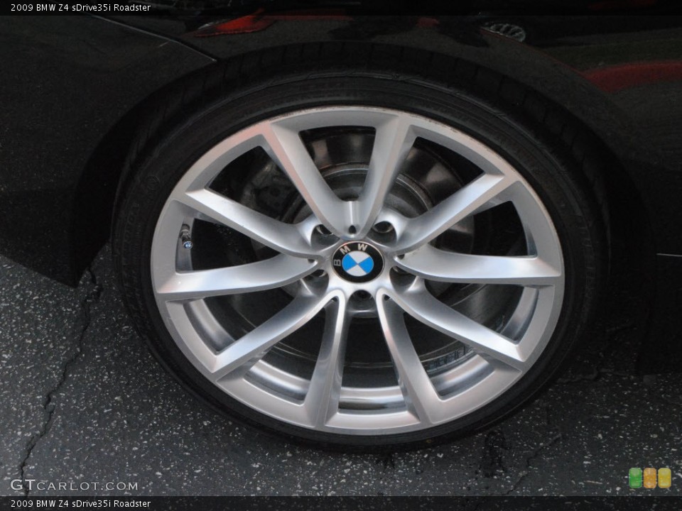 2009 BMW Z4 sDrive35i Roadster Wheel and Tire Photo #61745770