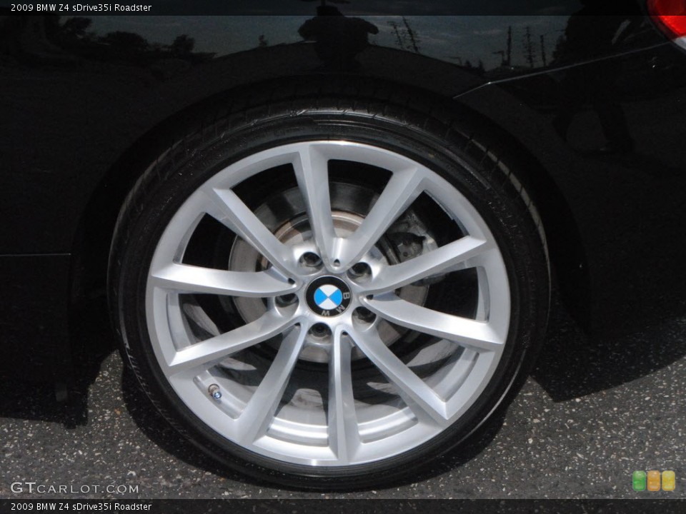2009 BMW Z4 sDrive35i Roadster Wheel and Tire Photo #61745812