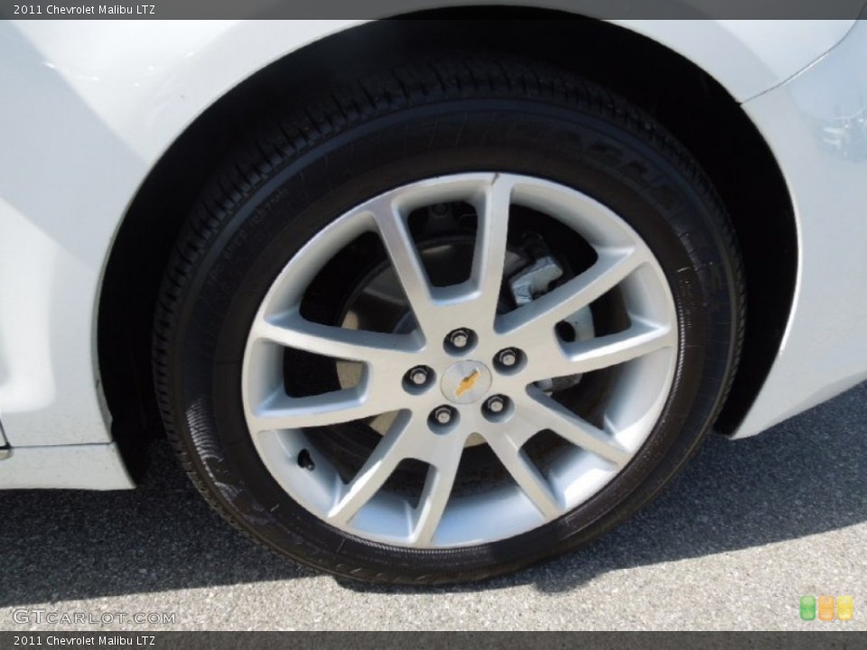 2011 Chevrolet Malibu LTZ Wheel and Tire Photo #61754063