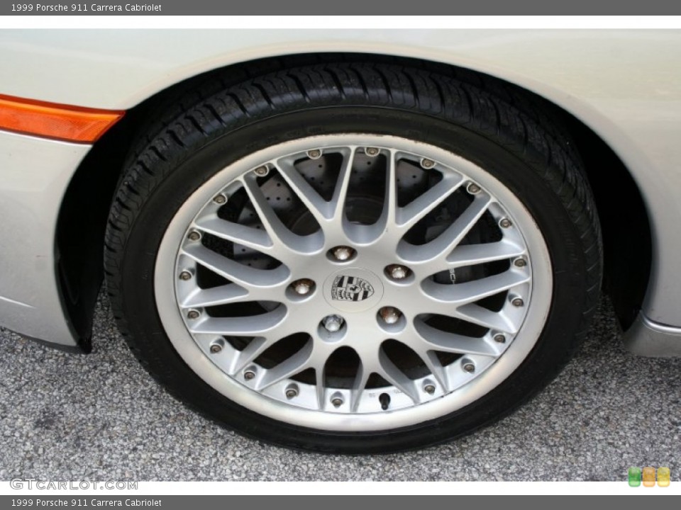 1999 Porsche 911 Carrera Cabriolet Wheel and Tire Photo #61754153